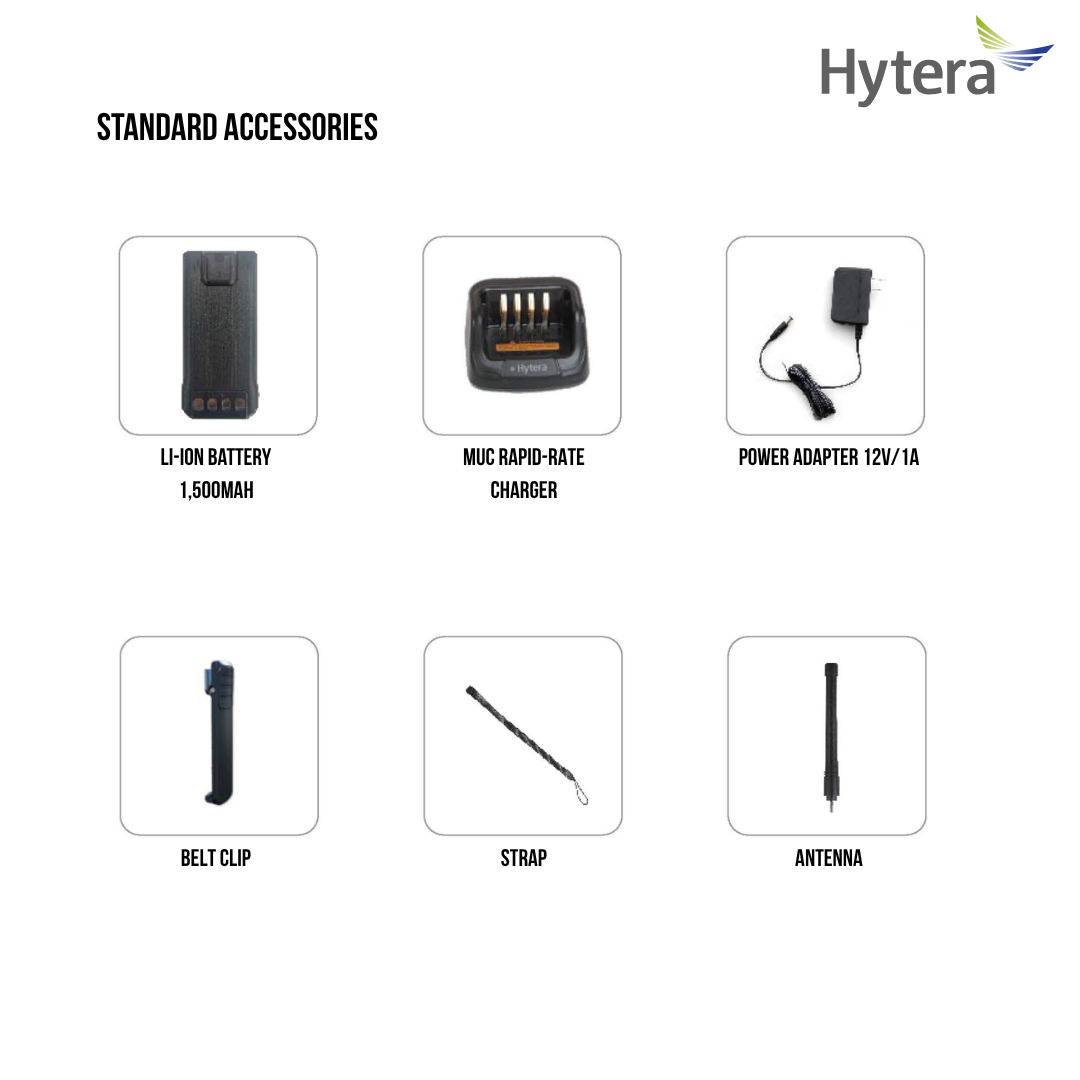 Hytera BP518/BP568 Enhanced Business Two-Way Radio - Image 2